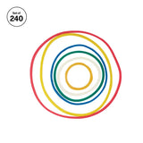 Teachables Rubber Bands - For Geoboards, Set of 240 - Modern Teaching Aids NZ