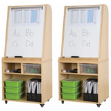 Ergerite Mobile Teacher Whiteboard - Pack of 2 - Modern Teaching Aids NZ