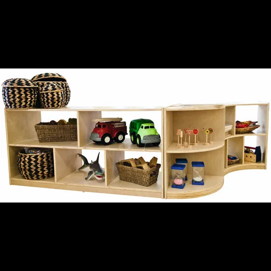 Natural Space Open Back Shelf Kit - Modern Teaching Aids NZ