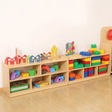 Natural Spaces Open Back Two Level Shelf - Modern Teaching Aids NZ