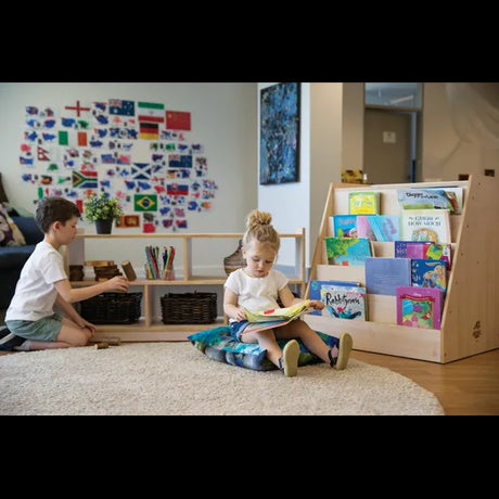 Natural Spaces Open Back Two Level Shelf - Modern Teaching Aids NZ