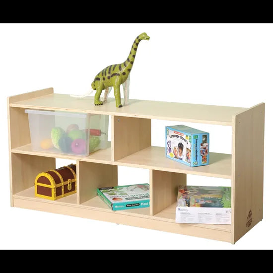 Natural Spaces Open Back Two Level Shelf - Modern Teaching Aids NZ