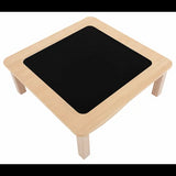 Natural Spaces Blackboard Low Table - 75x75x28 - Modern Teaching Aids NZ