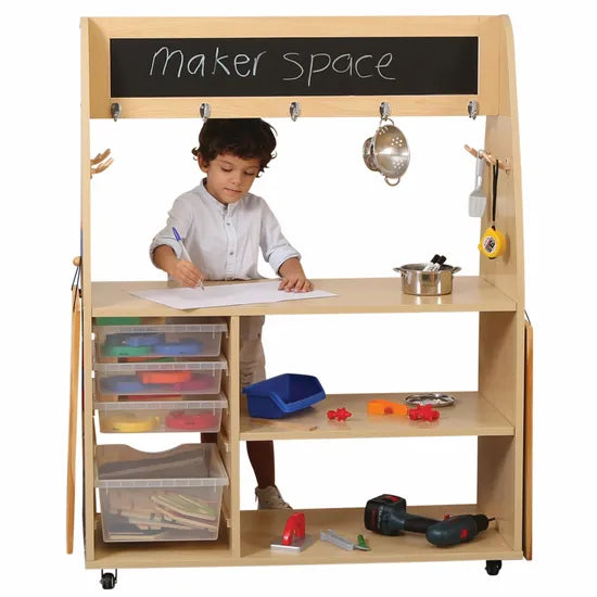 Natural Spaces - MakerSpace & STEAM Trolley - Modern Teaching Aids NZ