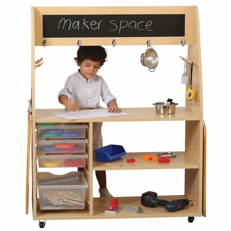 Natural Spaces - MakerSpace & STEAM Trolley - Modern Teaching Aids NZ