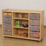 Natural Spaces Whiteboard Storage Unit & Trays - Modern Teaching Aids NZ
