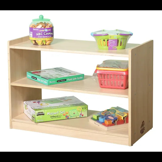 Natural Spaces 2 Shelf Open Back - Modern Teaching Aids NZ