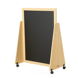 Natural Spaces - Whiteboard & Blackboard Room Divider - Modern Teaching Aids NZ