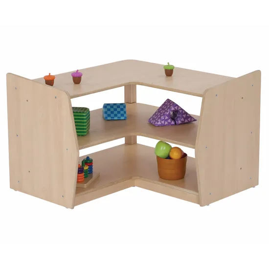 Little Summit - Corner Shelf - Modern Teaching Aids NZ