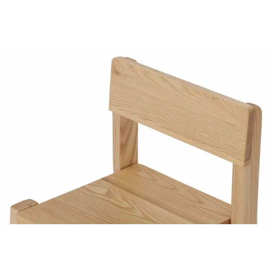 Harmony Education - Solid Timber Stackable Chair - 25 cm Seat Height - Modern Teaching Aids NZ