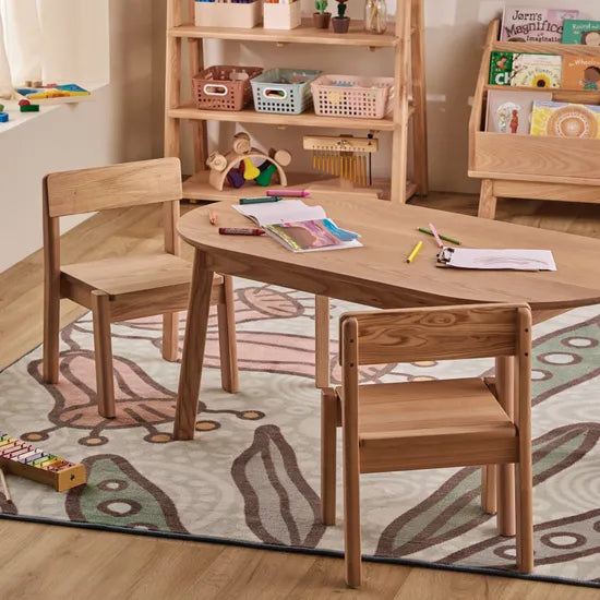 Harmony Education - Solid Timber Stackable Chair - 30 cm Seat Height - Modern Teaching Aids NZ