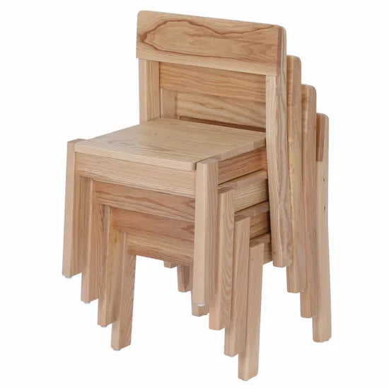 Harmony Education - Solid Timber Stackable Chair - 30 cm Seat Height - Modern Teaching Aids NZ
