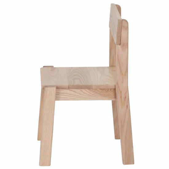 Harmony Education - Solid Timber Stackable Chair - 35 cm Seat Height - Modern Teaching Aids NZ