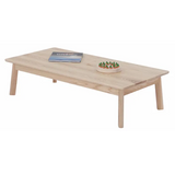 Harmony Education - Solid Timber Rectangle Low Table - 30 cm (H) - Modern Teaching Aids NZ