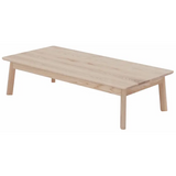 Harmony Education - Solid Timber Rectangle Low Table - 30 cm (H) - Modern Teaching Aids NZ