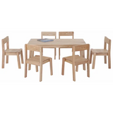 Harmony Education - Solid Timber Rectangle Table - 55 cm (H) - Modern Teaching Aids NZ