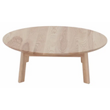 Harmony Education - Solid Timber Round Low Table - 30 cm (H) - Modern Teaching Aids NZ