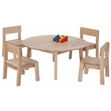 Harmony Education - Solid Timber Round Table - 40 cm (H) - Modern Teaching Aids NZ
