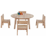 Harmony Education - Solid Timber Round Table - 45 cm (H) - Modern Teaching Aids NZ