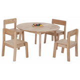 Harmony Education - Solid Timber Round Table - 50 cm (H) - Modern Teaching Aids NZ