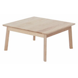 Harmony Education - Solid Timber Square Table - 40 cm (H) - Modern Teaching Aids NZ