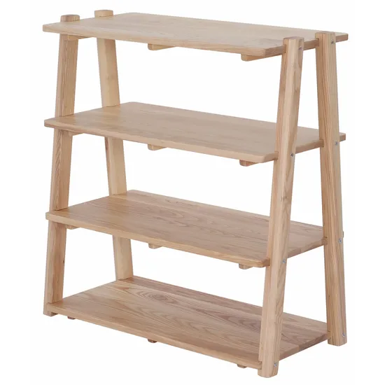 Harmony Education - Solid Timber Open Frame Shelf - Triple - Modern Teaching Aids NZ