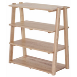 Harmony Education - Solid Timber Open Frame Shelf - Triple - Modern Teaching Aids NZ
