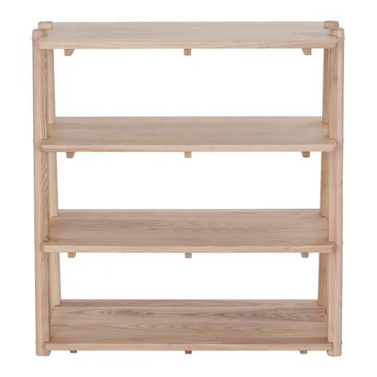 Harmony Education - Solid Timber Open Frame Shelf - Triple - Modern Teaching Aids NZ