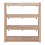 Harmony Education - Solid Timber Open Frame Shelf - Triple - Modern Teaching Aids NZ