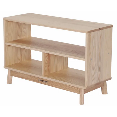 Harmony Education - Solid Timber Open Back Shelf - Double - Modern Teaching Aids NZ