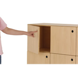 Natural Spaces - 9 Compartment Locker - Modern Teaching Aids NZ