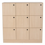 Natural Spaces - 9 Compartment Locker - Modern Teaching Aids NZ