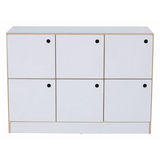 Norwegia Spaces - 6 Compartment Locker - Modern Teaching Aids NZ