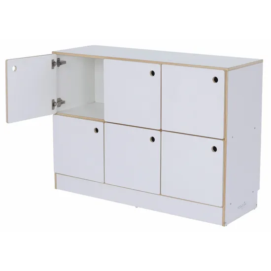 Norwegia Spaces - 6 Compartment Locker - Modern Teaching Aids NZ