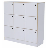 Norwegia Spaces - 9 Compartment Locker - Modern Teaching Aids NZ