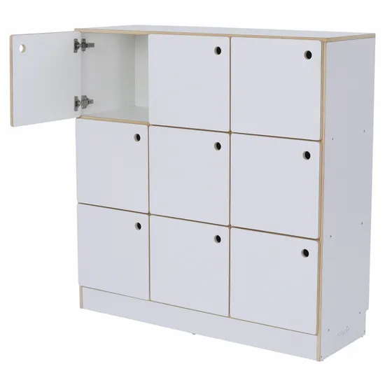 Norwegia Spaces - 9 Compartment Locker - Modern Teaching Aids NZ
