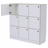 Norwegia Spaces - 9 Compartment Locker - Modern Teaching Aids NZ