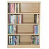 Ergerite Bookshelf with 4 Shelves