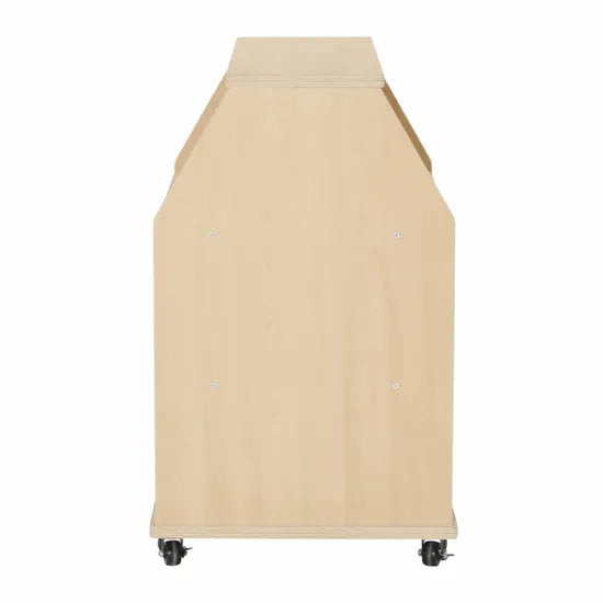 Ergerite Mobile Library Shelf Unit