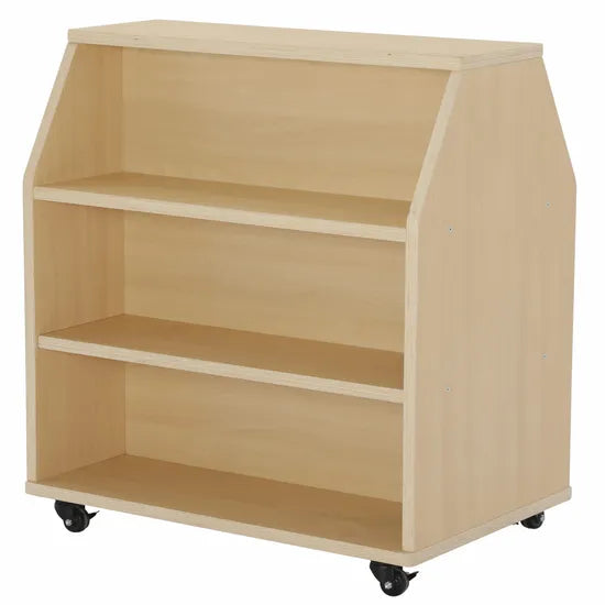 Ergerite Mobile Library Shelf Unit