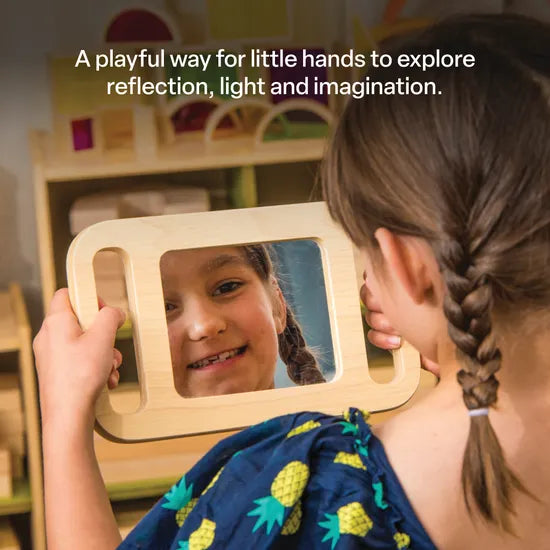Wooden Mirror Viewer - Set of 4 - Modern Teaching Aids NZ