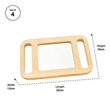 Wooden Mirror Viewer - Set of 4 - Modern Teaching Aids NZ