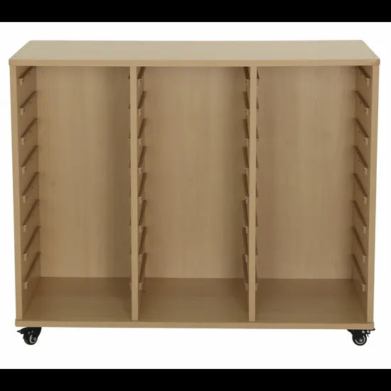 Natural Spaces - Tote Tray Storage - Triple - Modern Teaching Aids NZ