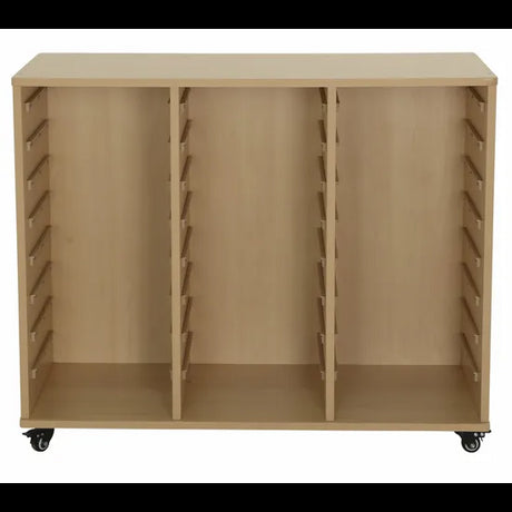 Natural Spaces - Tote Tray Storage - Triple - Modern Teaching Aids NZ