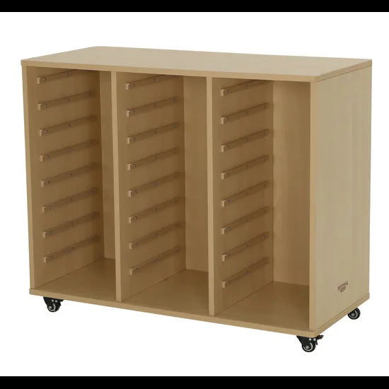 Natural Spaces - Tote Tray Storage - Triple - Modern Teaching Aids NZ