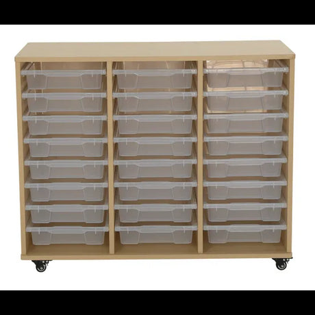 Natural Spaces - Tote Tray Storage - 24 Trays - Modern Teaching Aids NZ