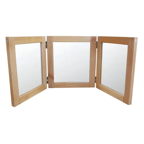 Three Panel Folding Mirror - Modern Teaching Aids NZ
