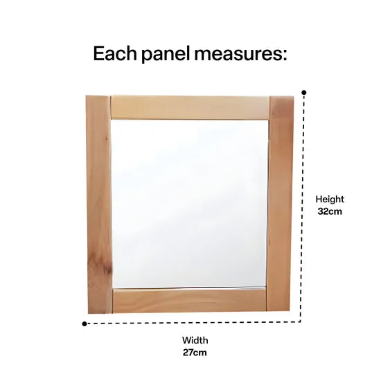 Three Panel Folding Mirror - Modern Teaching Aids NZ