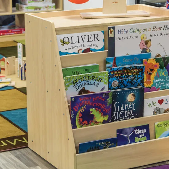 Natural Spaces Book Display & Storage Unit - Modern Teaching Aids NZ