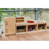Natural Spaces Junior Kitchen Set - Modern Teaching Aids NZ